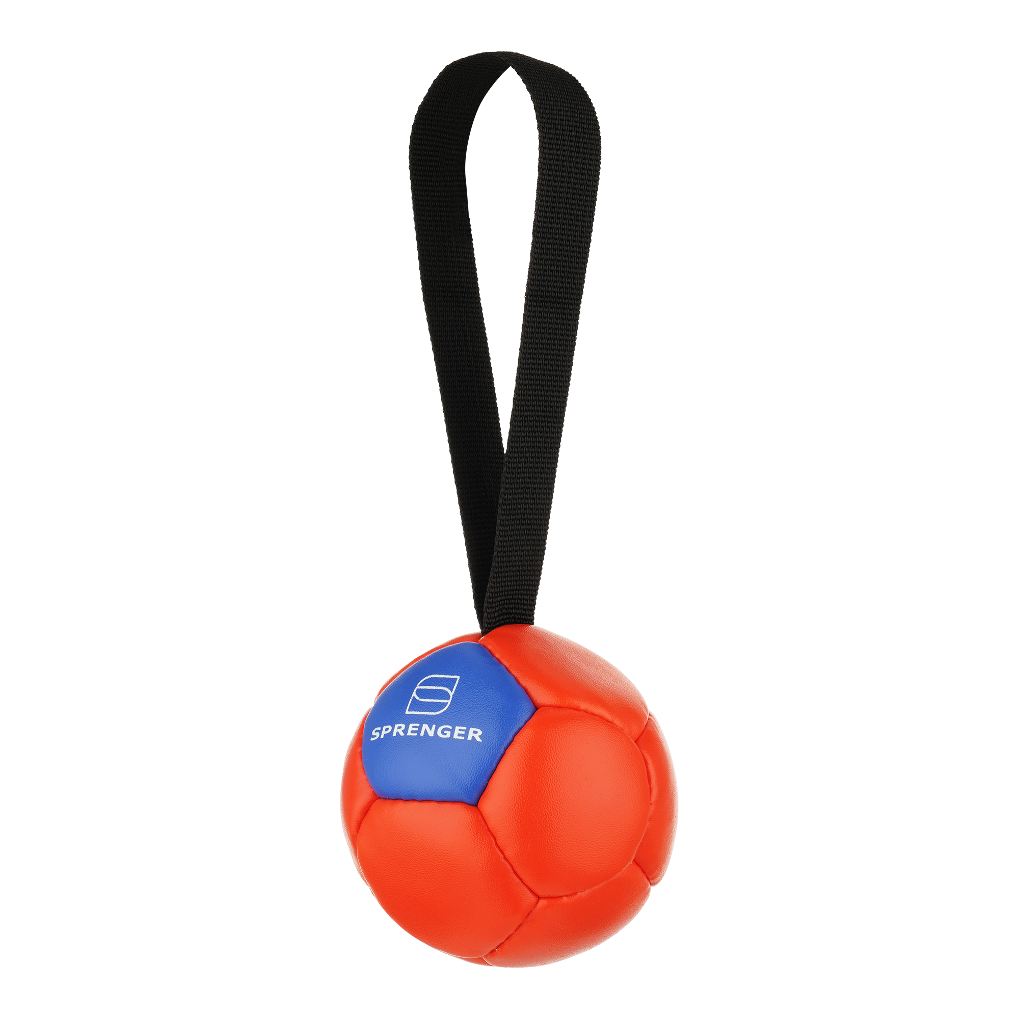 Vegan leather ball with loop