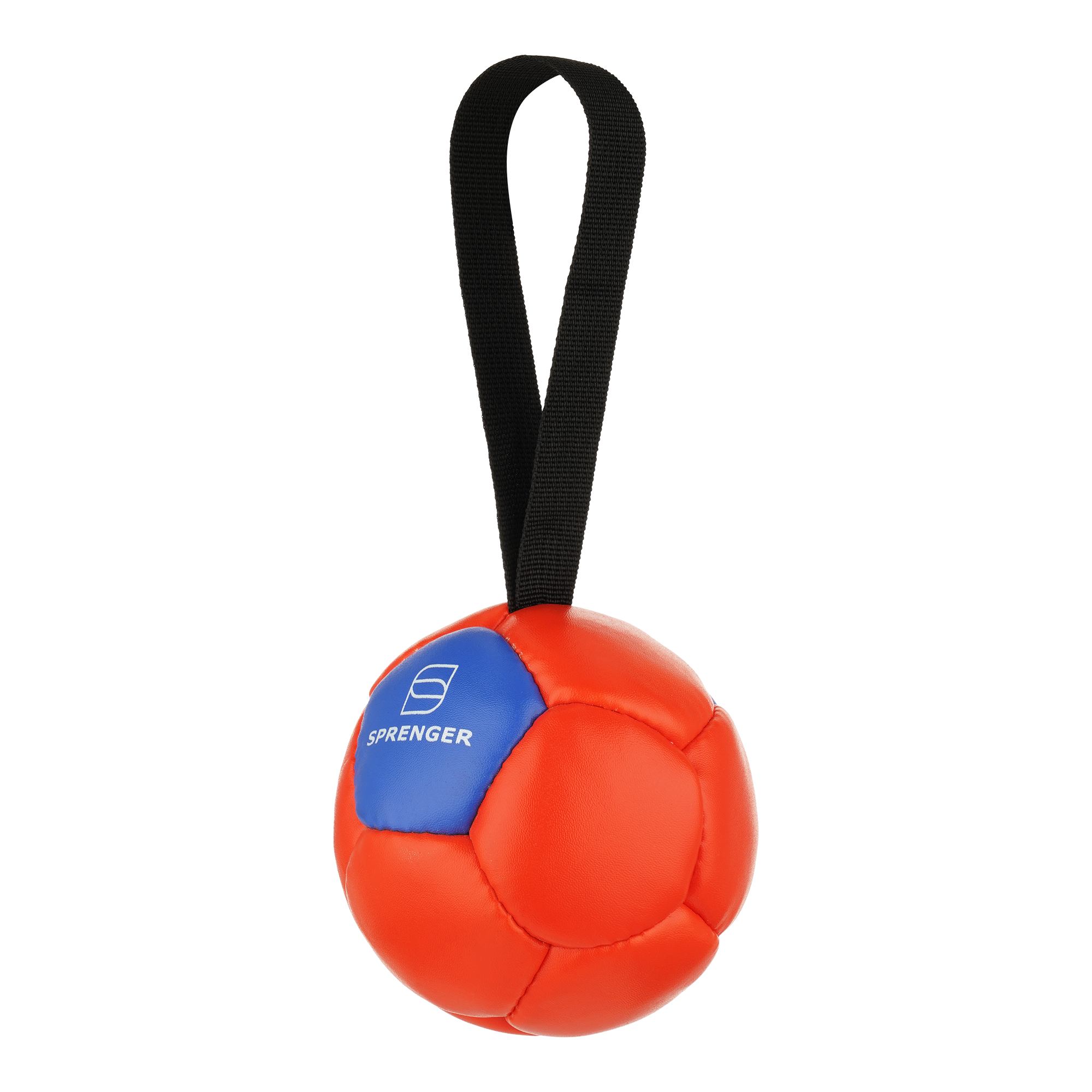 Vegan leather ball with loop