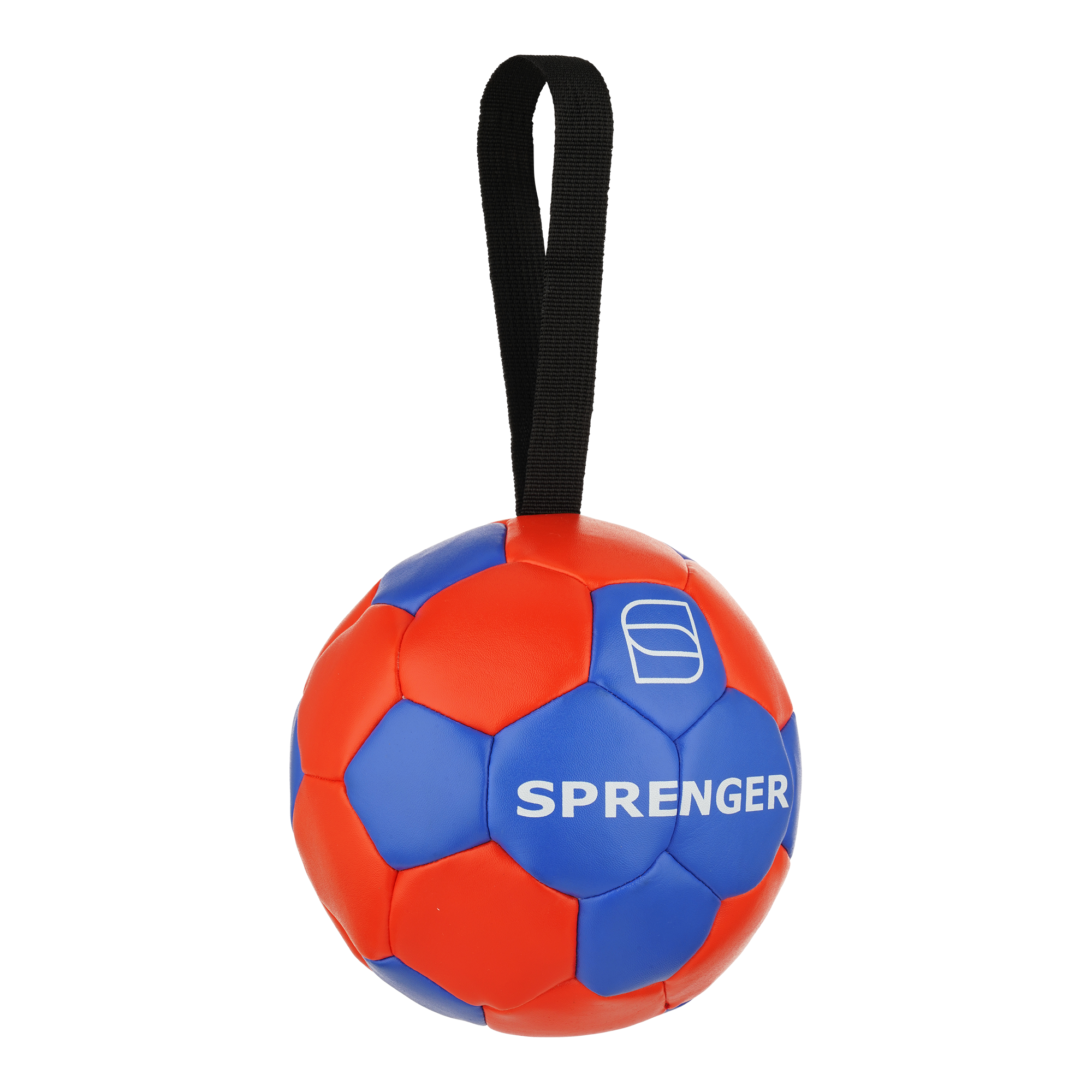 Vegan leather ball with loop