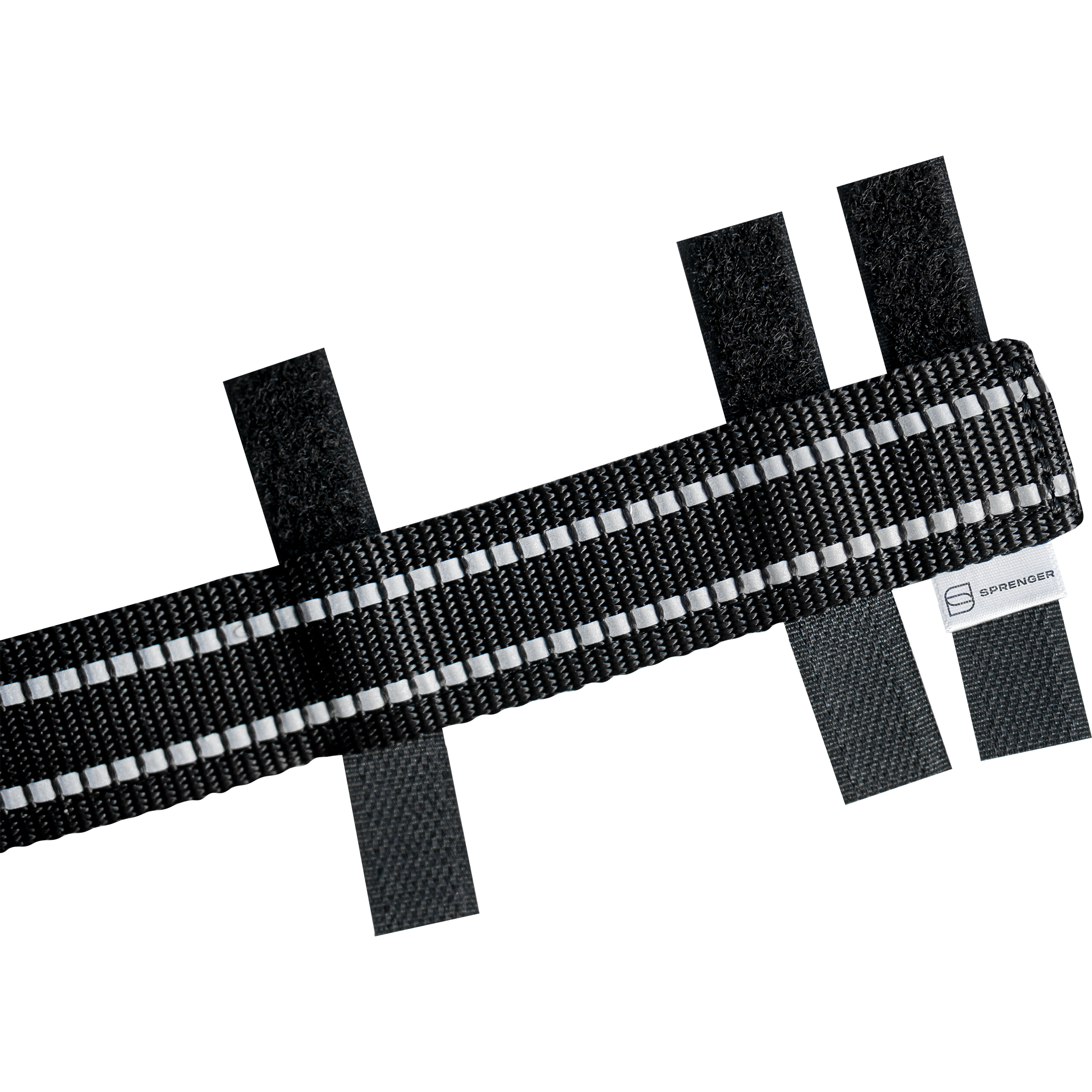 Verkleidung für ULTRA-PLUS Dressurhalsketten - Schwarz reflektierend