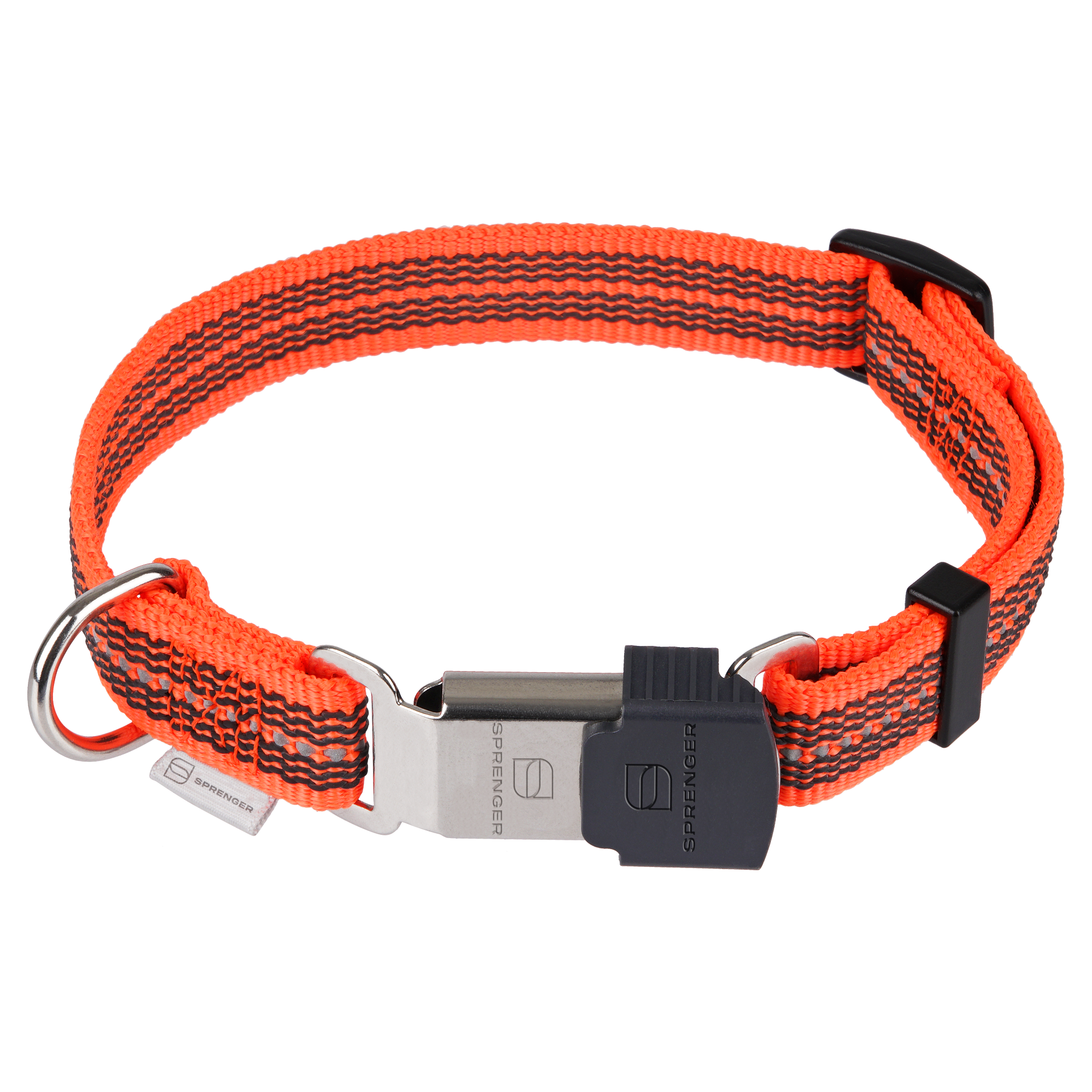 orangenes Hundehalsband