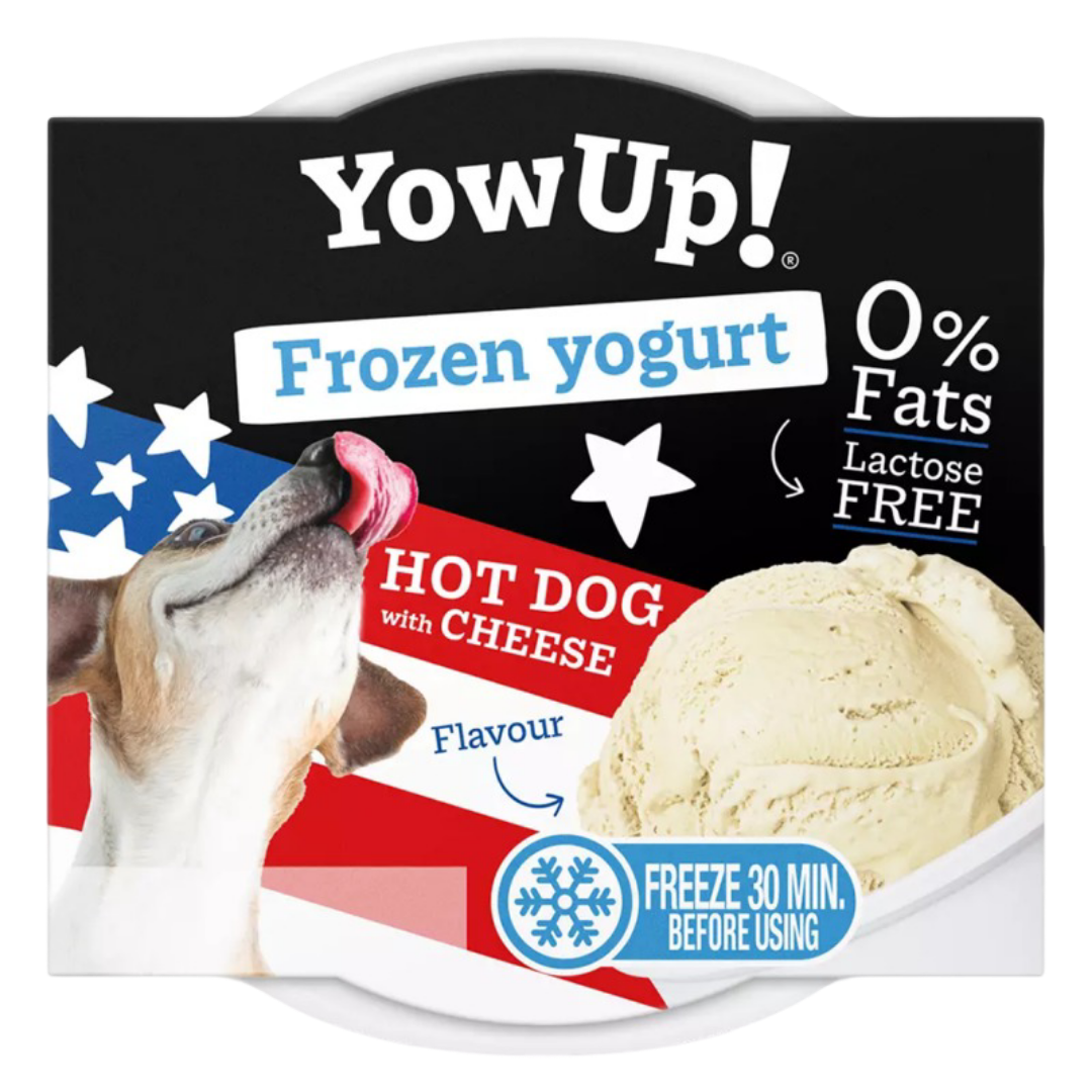 Frozen Yogurt Hot Dog Käse
