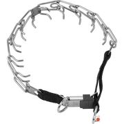 ULTRA-PLUS Dressurhalskette mit Centerplatte und ClicLock - Edelstahl Rostfrei