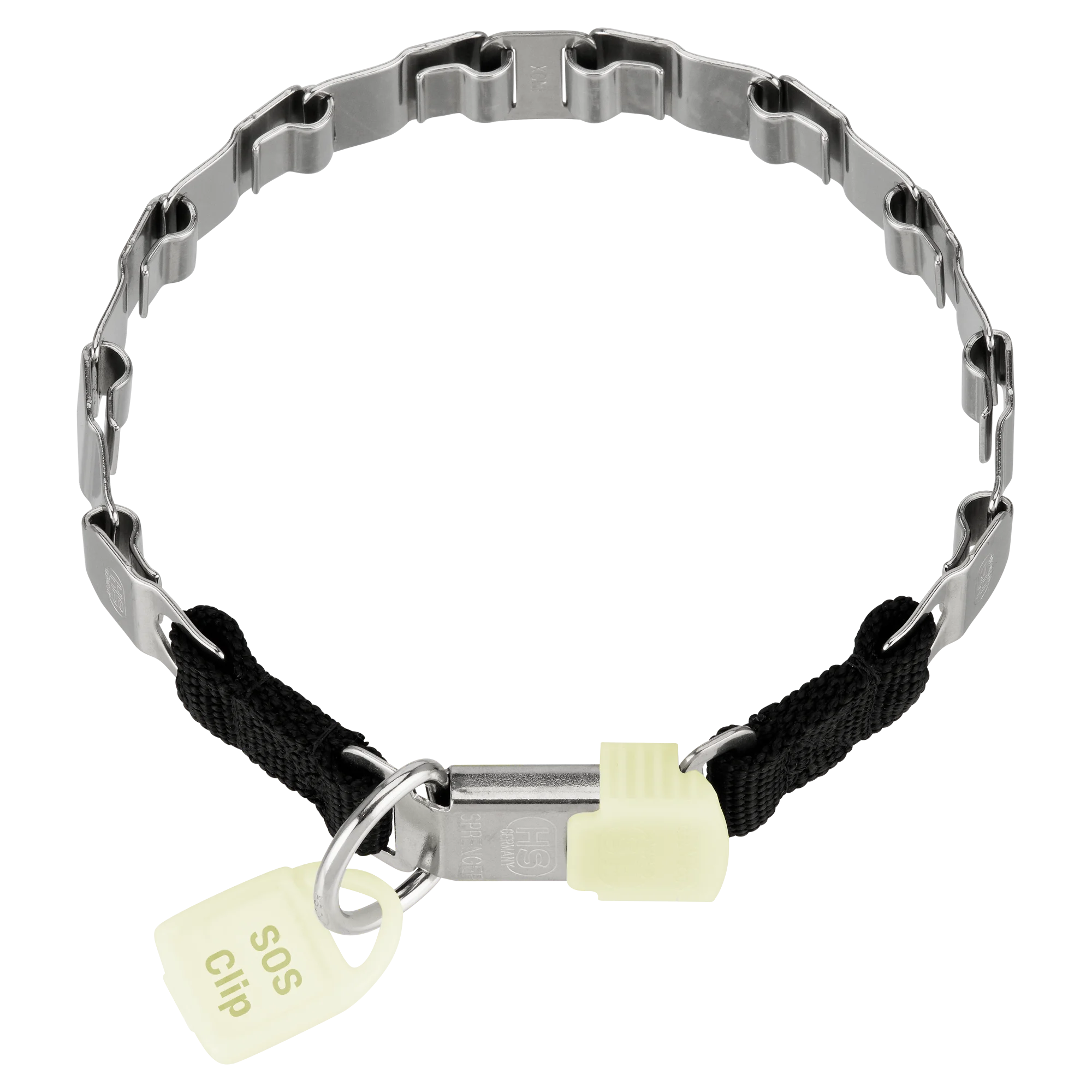 NeckTech Fun con ClicLock - fluorescente - Acciaio inox