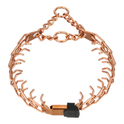 ULTRA-PLUS Dressurhalskette mit Centerplatte, Durchzugskette und ClicLock - CUROGAN, 3 mm