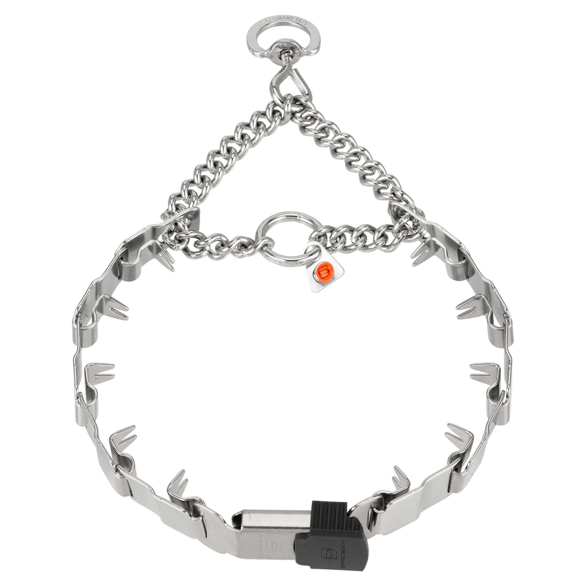 NeckTech Sport mit Durchzugskette und ClicLock - Edelstahl Rostfrei