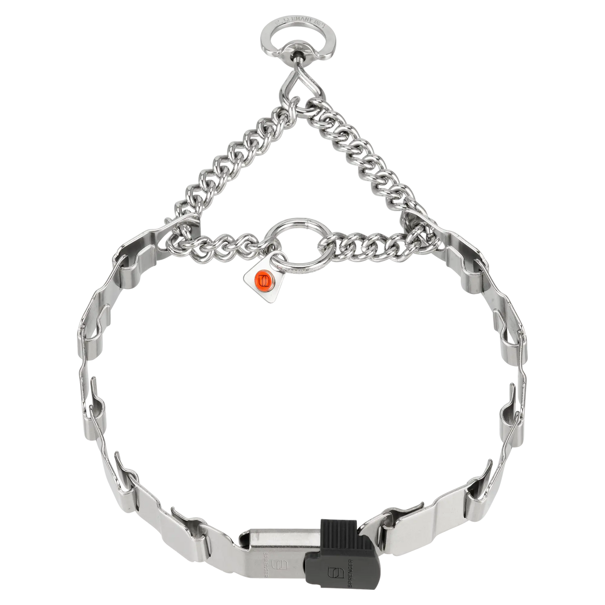 NeckTech Fun mit Durchzugskette und ClicLock - Edelstahl Rostfrei