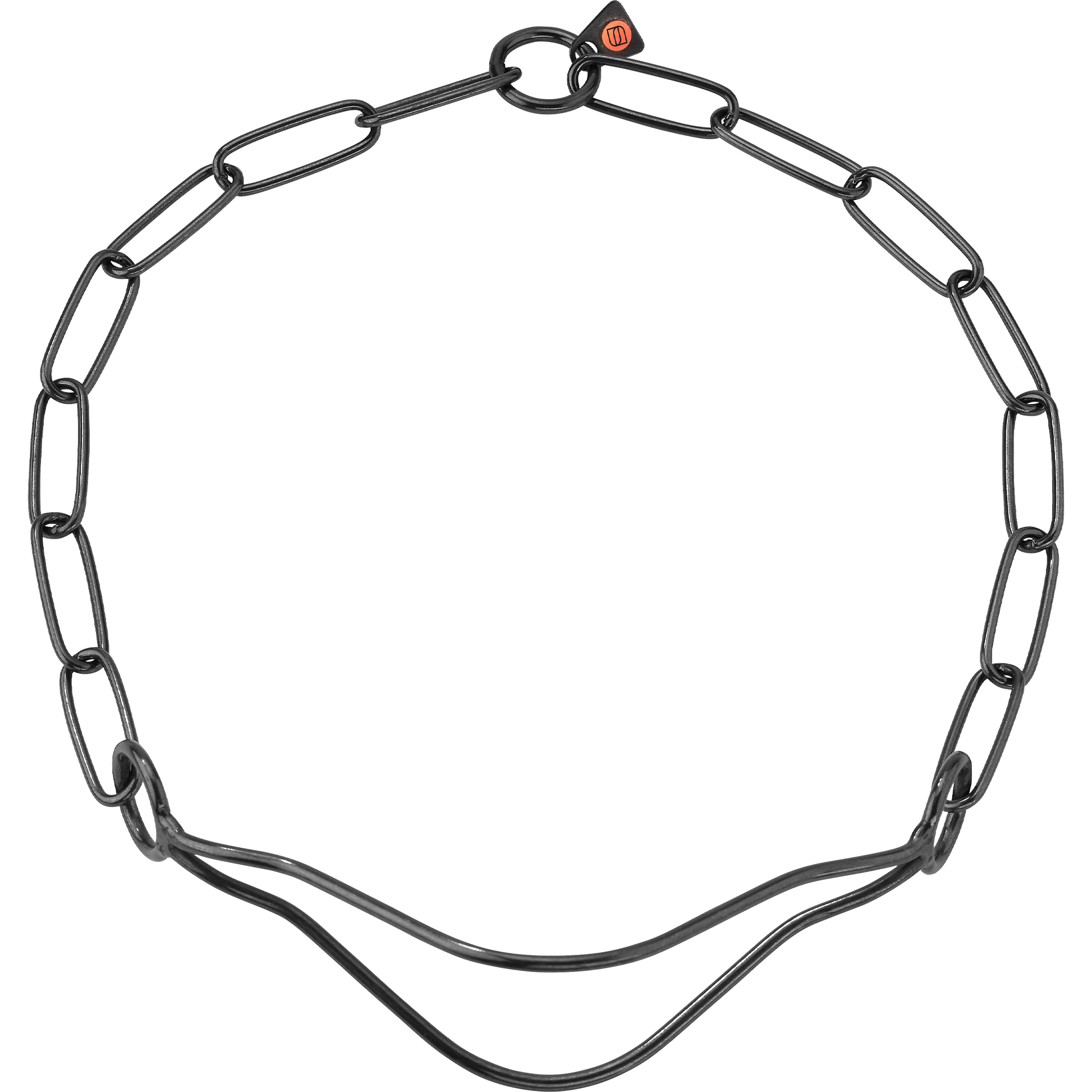 Schauhalskette  Standard - Edelstahl Rostfrei schwarz