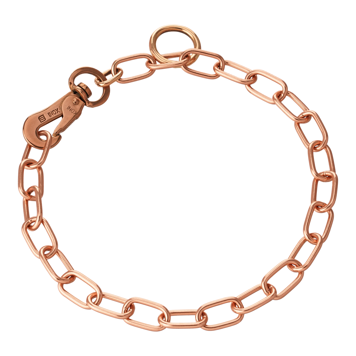 Halskette, medium, verstellbar - mit SPRENGER-Haken - CUROGAN, 3 mm