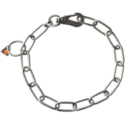 Edelstahl Kettenhalsband mit Haken
