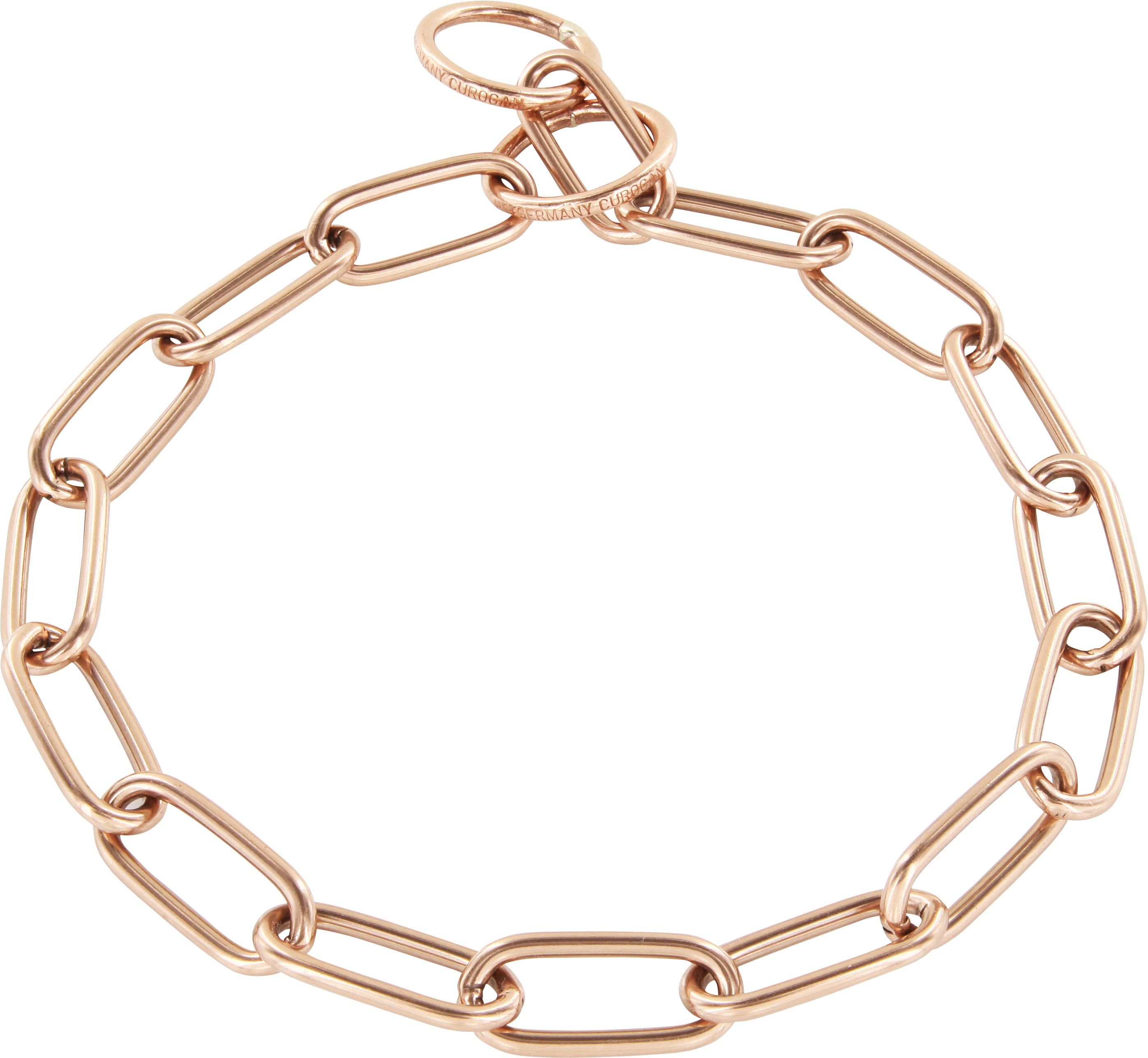 Collar, long links - CUROGAN, 4 mm