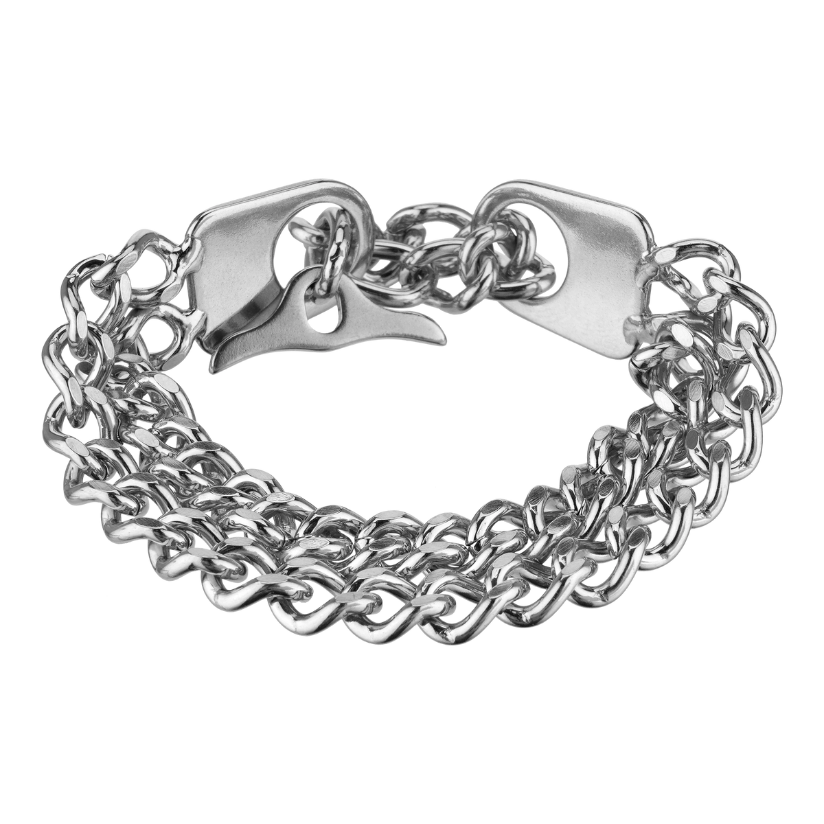 Innenansicht Armband 2-reihig Edelstahl