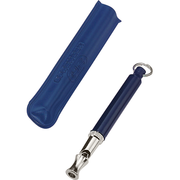 Lautlose Trainingspfeife mit Kunststoff Etui