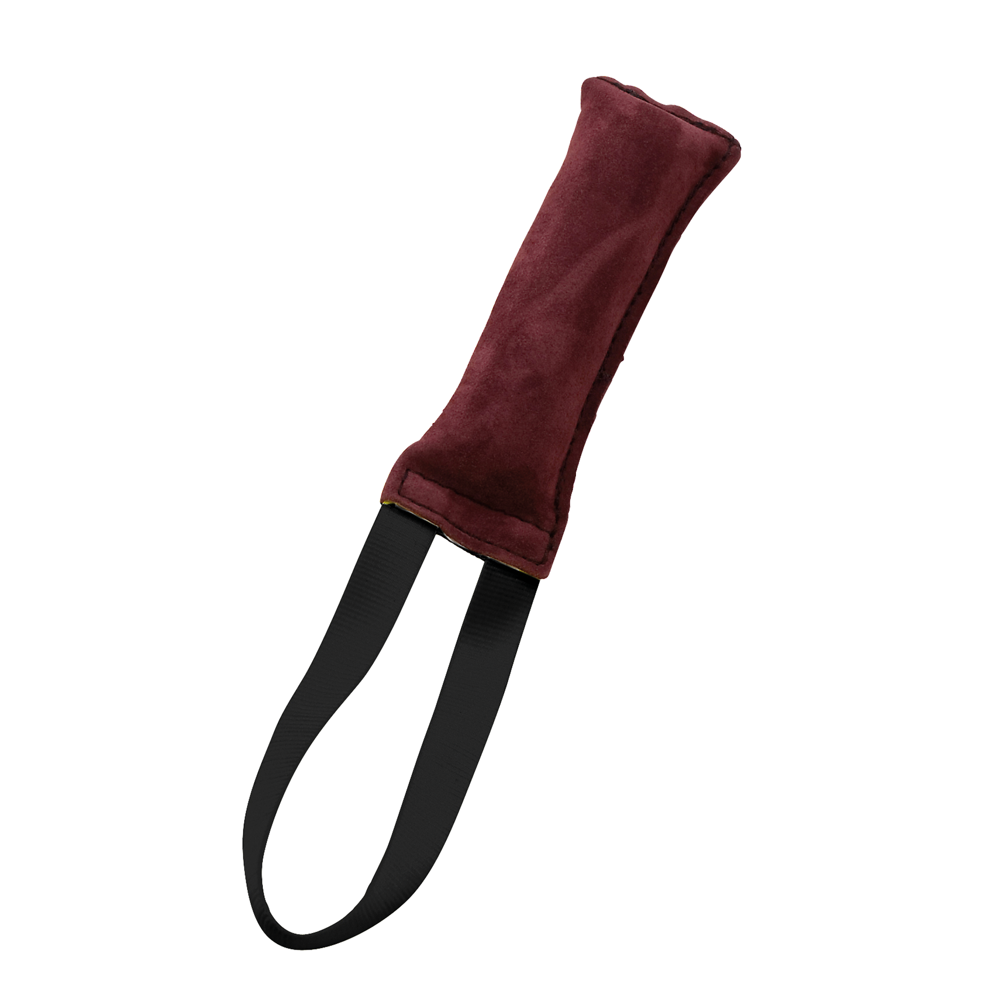 Leder Bringsel bordeaux rot