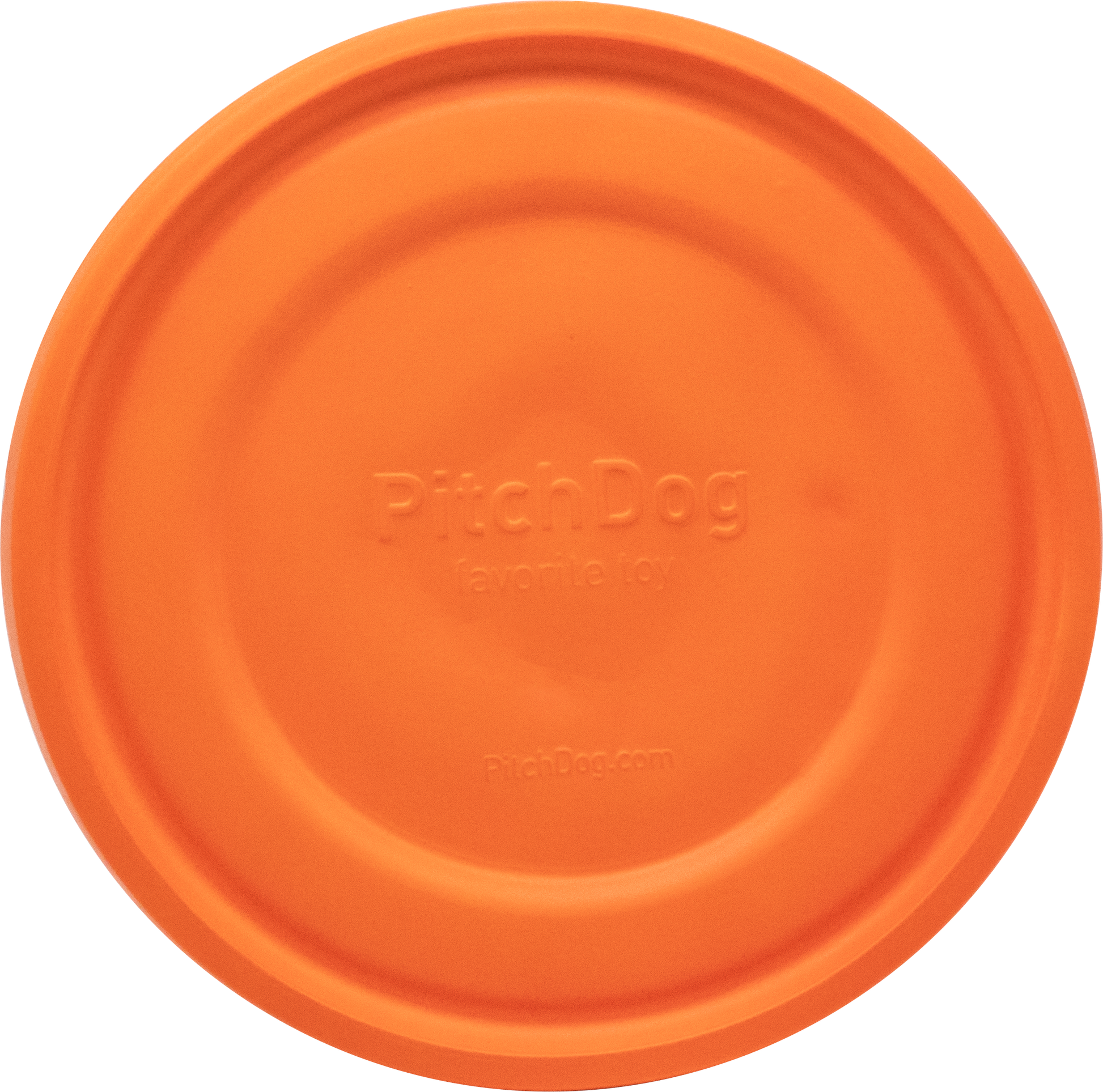 Hundespielzeug Frisbee orange