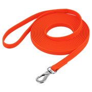 BioThane Footballgrip Schleppleine mit Handschlaufe, 5 Meter, orange