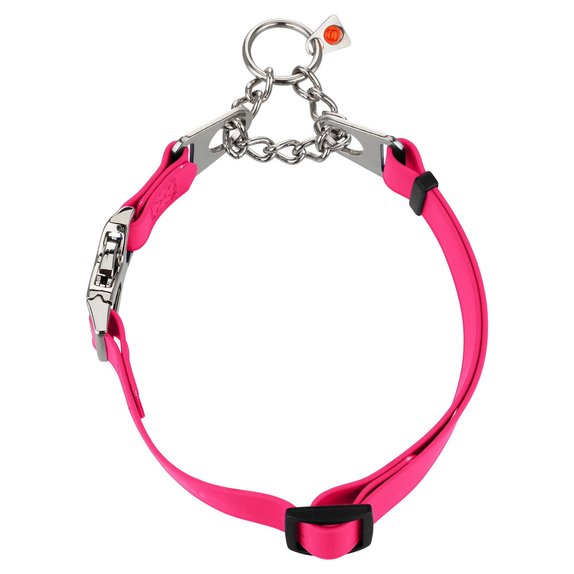 Adjustable Martingale Collar with Spider buckle - BioThane®
