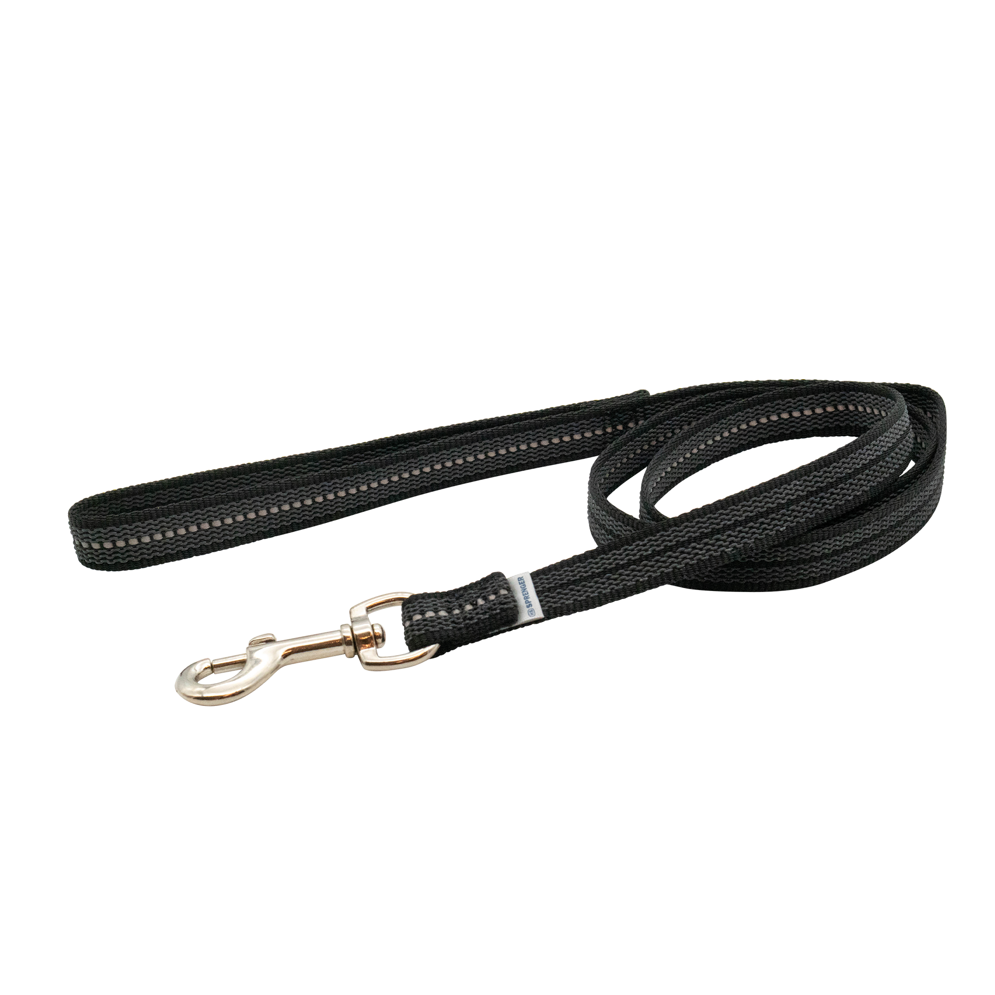 Rubberized leash - with handle