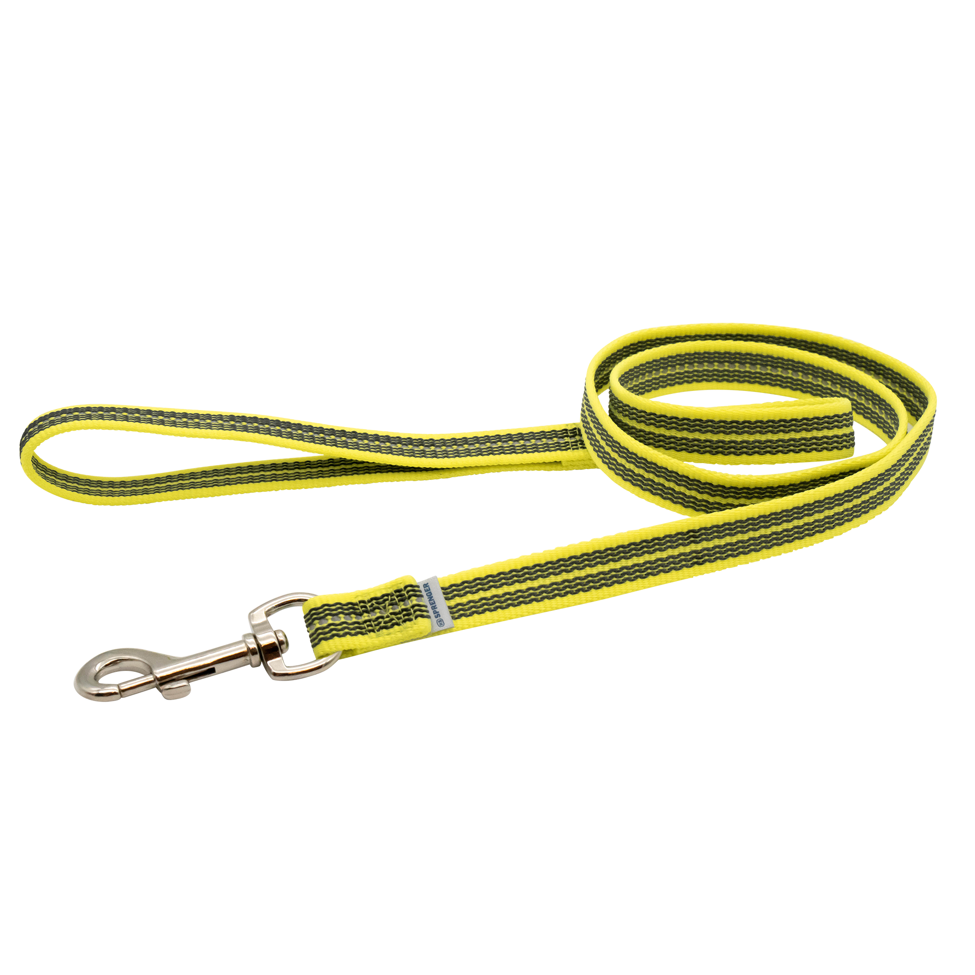 Rubberized leash - with handle