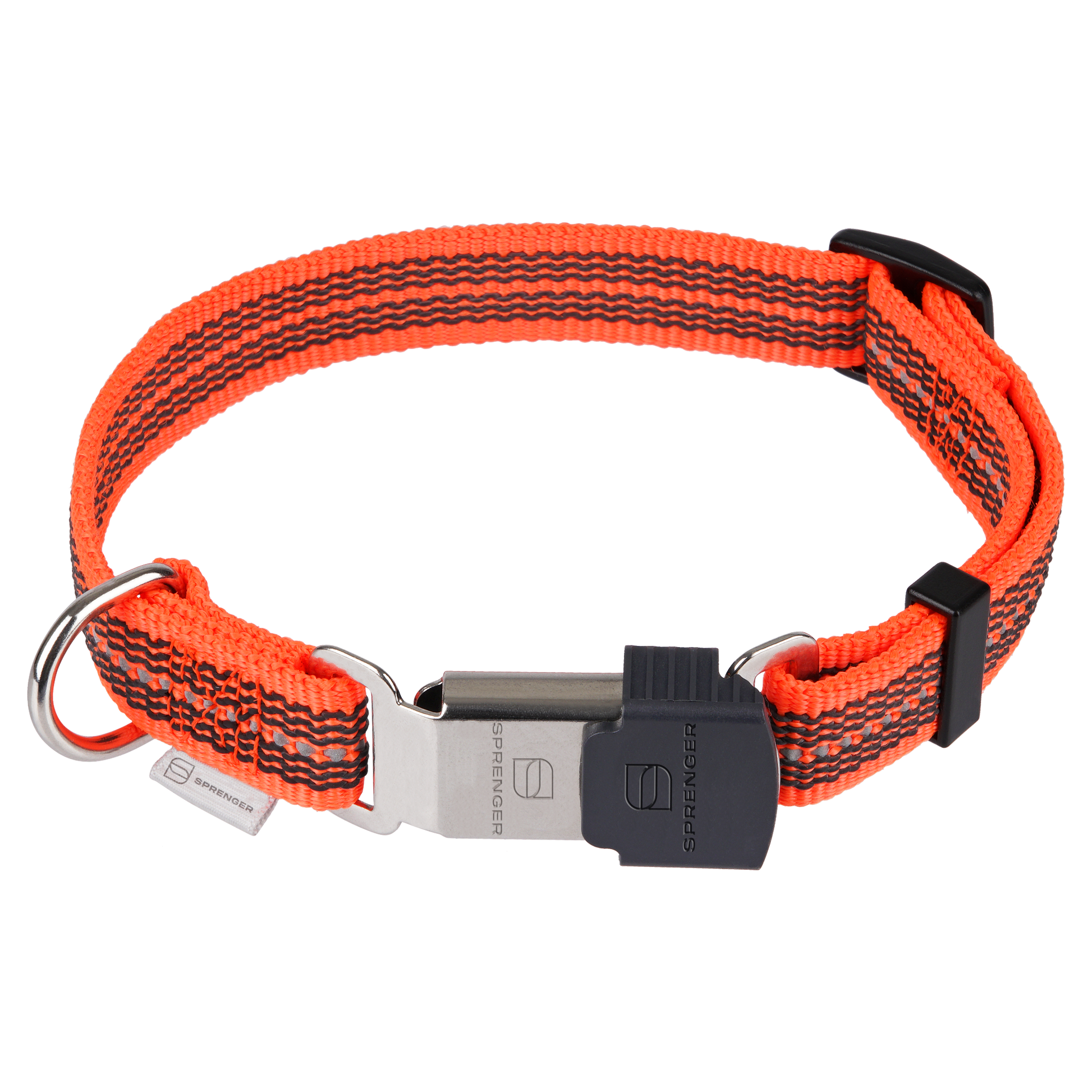 orangenes Hundehalsband
