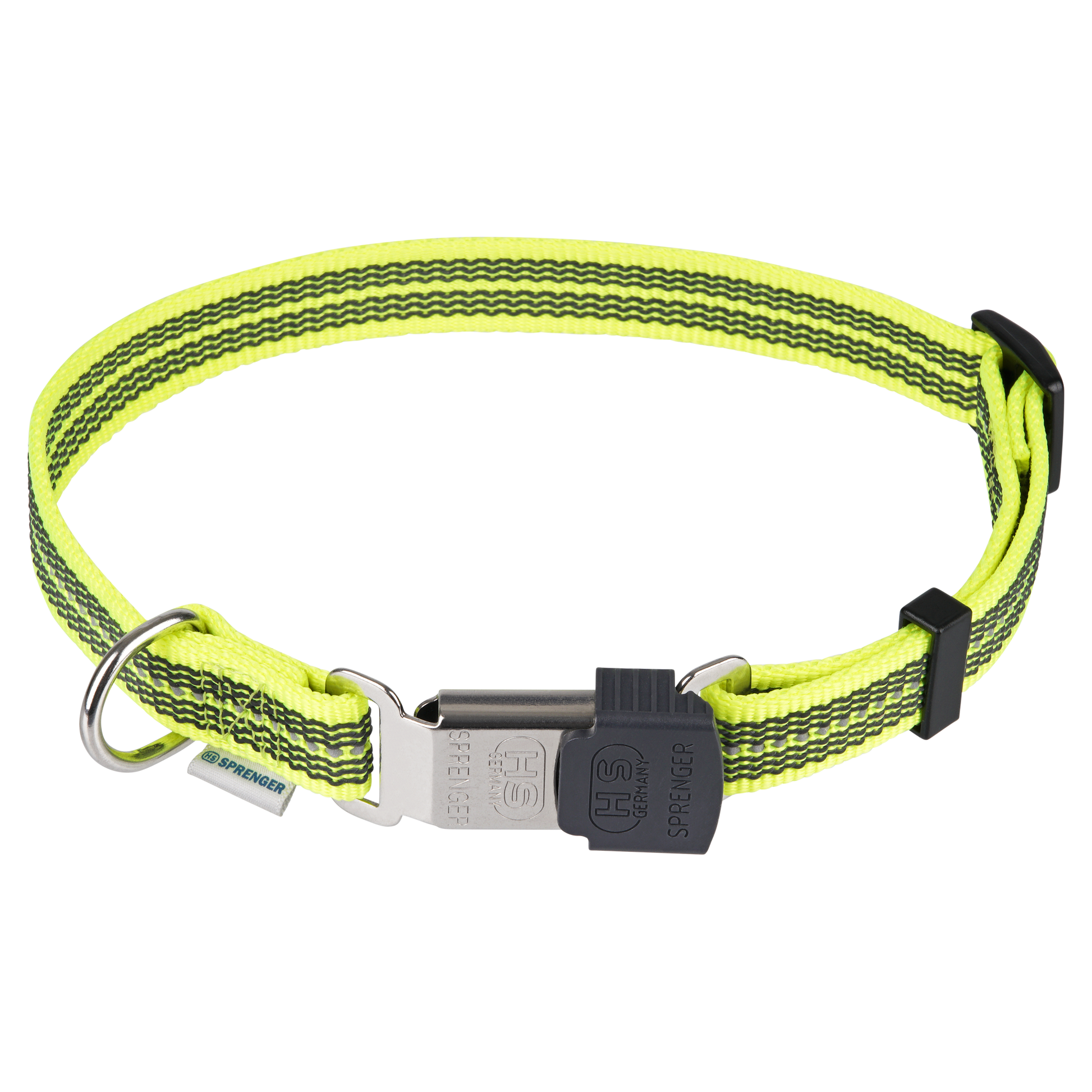neon gelbes Hundehalsband